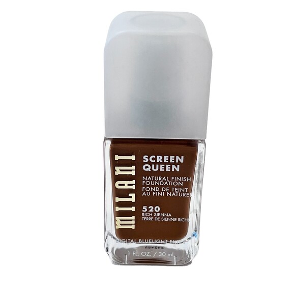 Milani Screen Queen Natural Finish Foundation 550 Rich Sienna - Picture 4 of 5